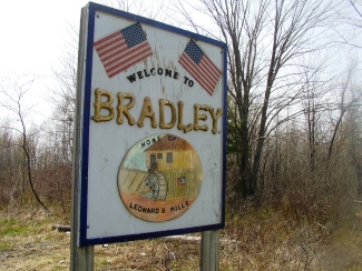 Bradley Welcome Sign